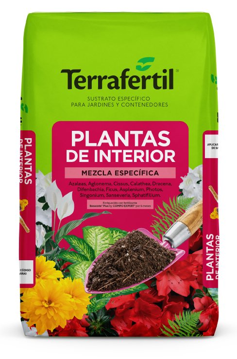 Sustrato Terrafertil Plantas de Interior