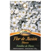 Semillas Flor de Ilusion Blanca 1,5 g